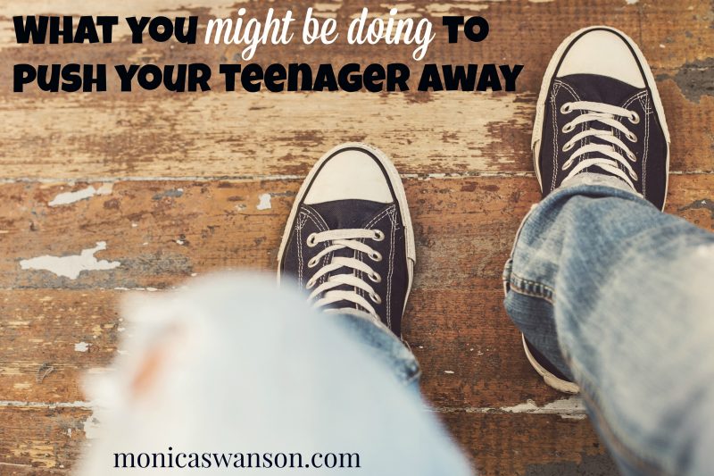 Pushing teenagers away