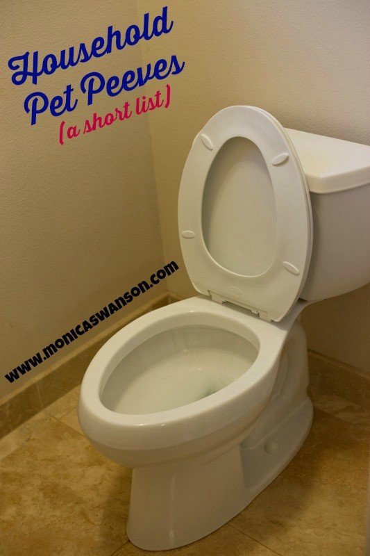 household pet peeves