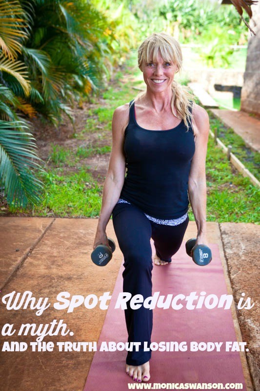 spot reduction is a myth